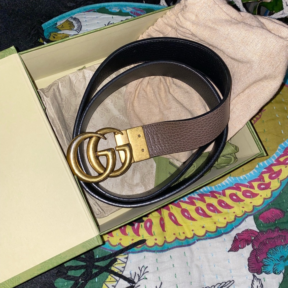 Authentic Reversible Gucci Belt.